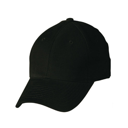 black cotton hat