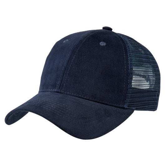 navy mesh hat